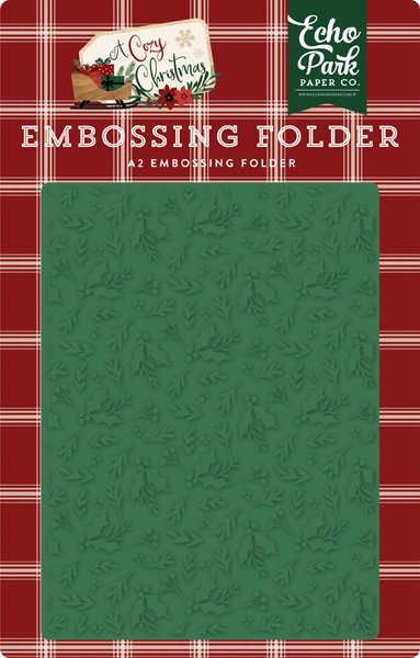 ACC189034 Holiday Branches Embossing Folder