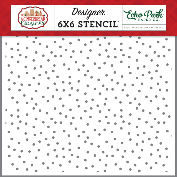 GC221034 Christmas Cheer Stencil