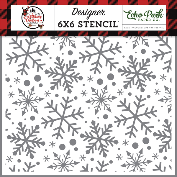 ALC220033 Jingle Bell Snowflake Stencil