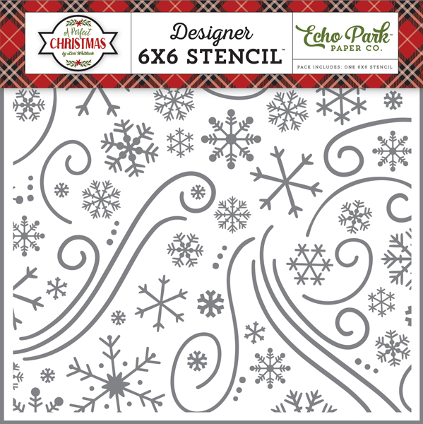 APC135034 Christmas Wonderland Stencil