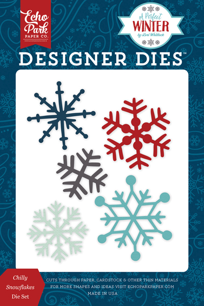 APW136041 Chilly Snowflakes Die Set