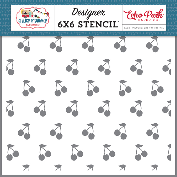 SOS241035 Cherries Stencil