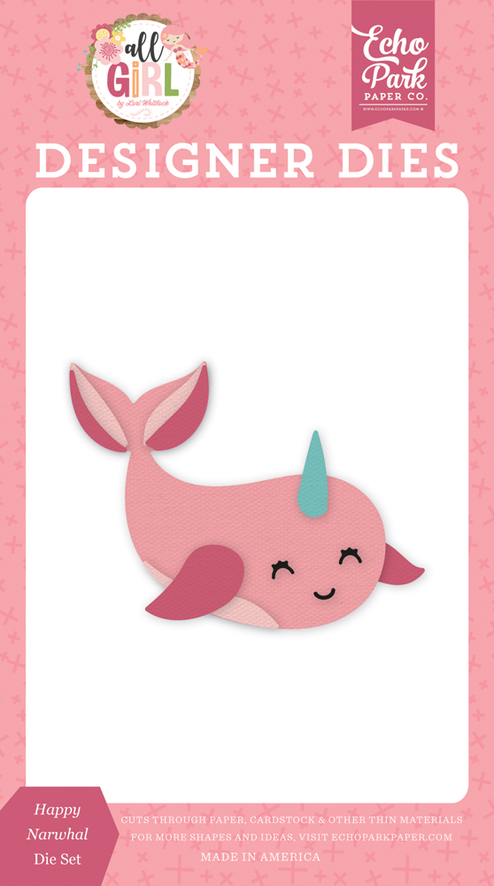 ALG206042 Happy Narwhal Die Set