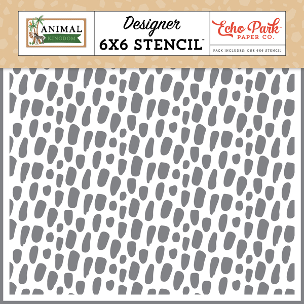 AK259033 Safari Skin Stencil