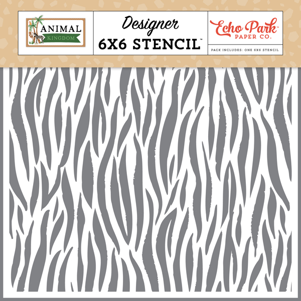 AK259034 Zebra Stencil