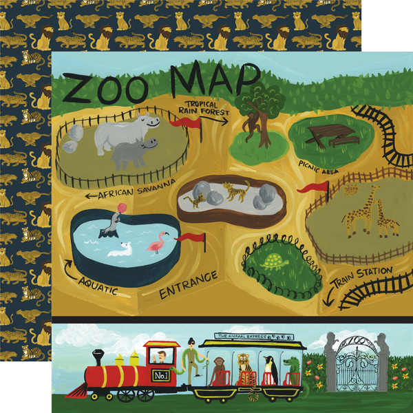 ZOO167012 Zoo Map