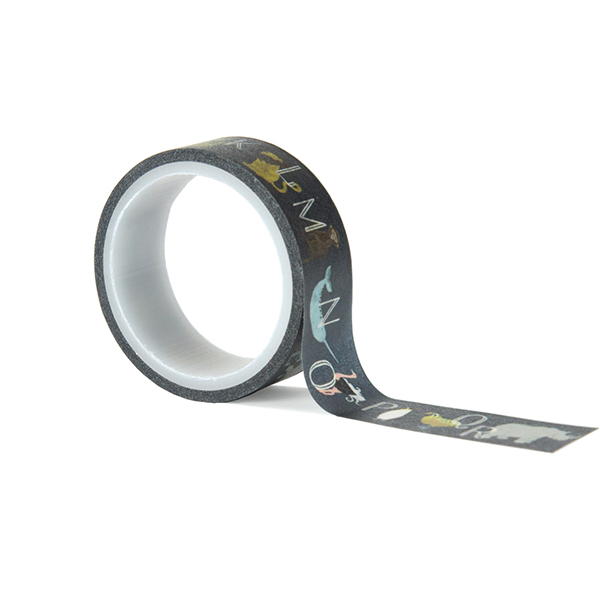 ZOO167026 Animal Alphabet Decorative Tape