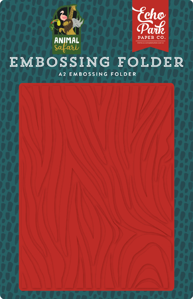 ZOO167031 Zebra Embossing Folder