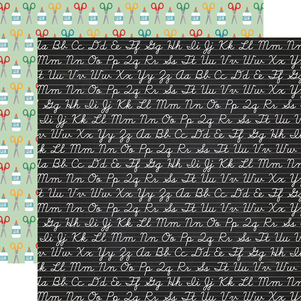 BTS156007 Chalkboard Cursive