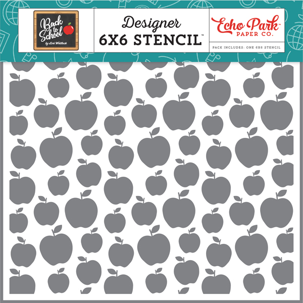 BTS156033 Apple A Day Stencil