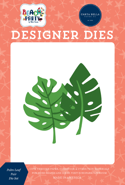 CBBE149041 Palm Leaf Pair Die Set