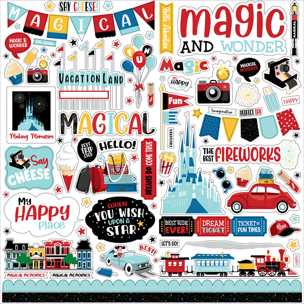 CBBIM148014 Believe In Magic Element Sticker