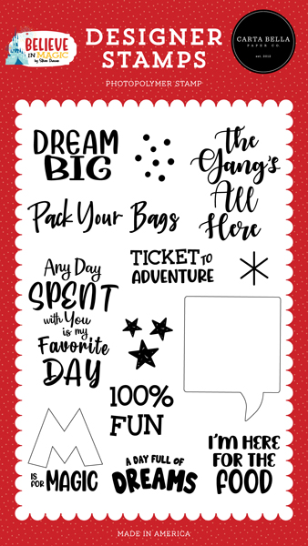 CBBIM148040 M Is For Magic Stamp Set