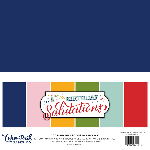 BIS264015 Birthday Salutations Solids Kit