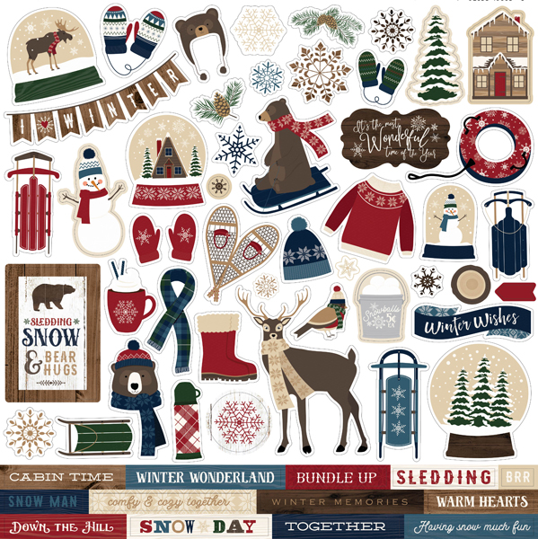 CBCF73014 Cabin Fever Element Sticker