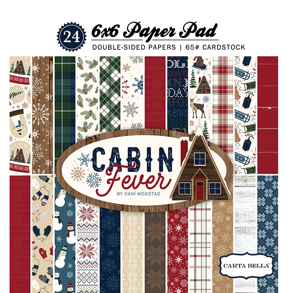 CBCF73015 Cabin Fever 6x6 Paper Pad