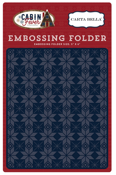 CBCF73032 Embossing Folder - Fair Isle