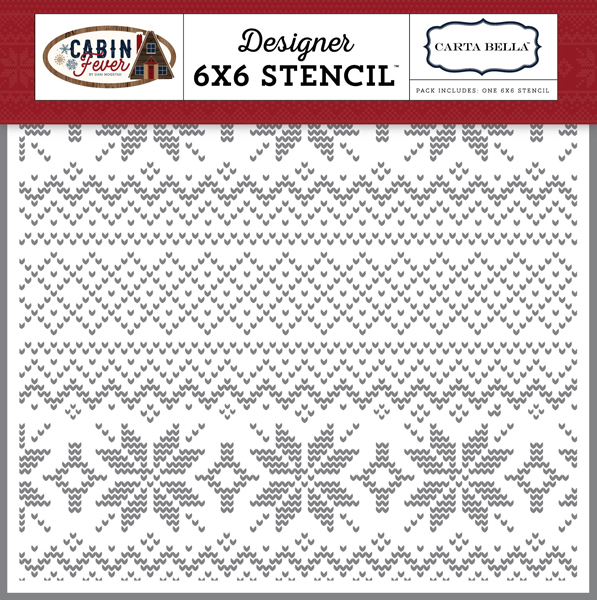 CBCF73036 Sweater Weather Stencil