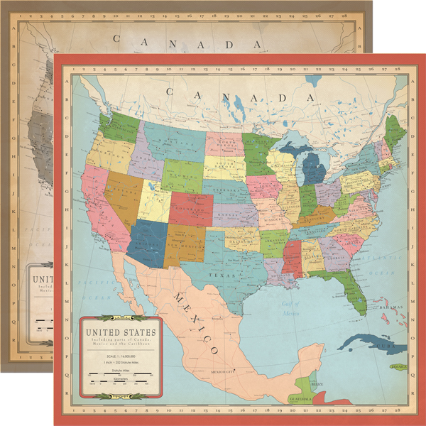 CBCA97002 US Map