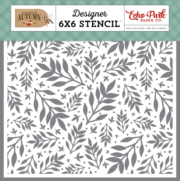 CAU158033 Autumn Branches Stencil