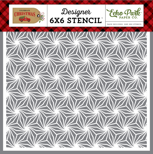 CCH159034 Poinsettia Pattern Stencil