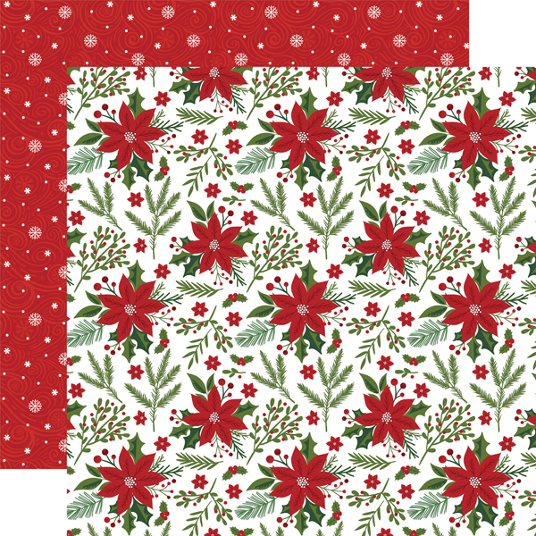 CM254002 Pretty Poinsettias