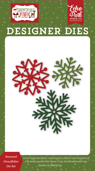 CM254040 Seasonal Snowflakes Die Set