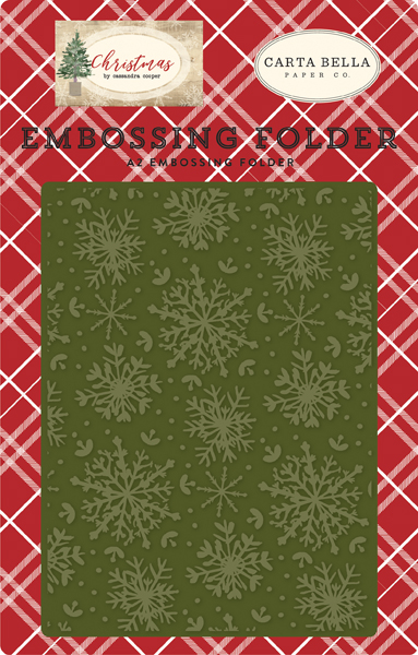 CBCH89031 Jolly Snowflakes Embossing Folder