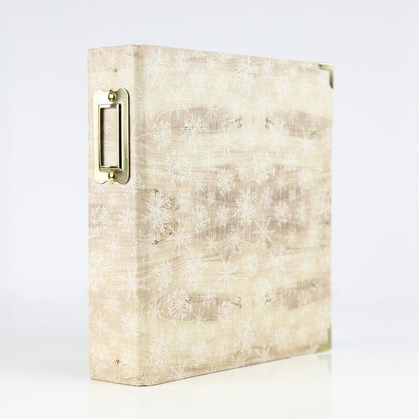 CBCH89066 Christmas Wood Snowflake 6x8 Album