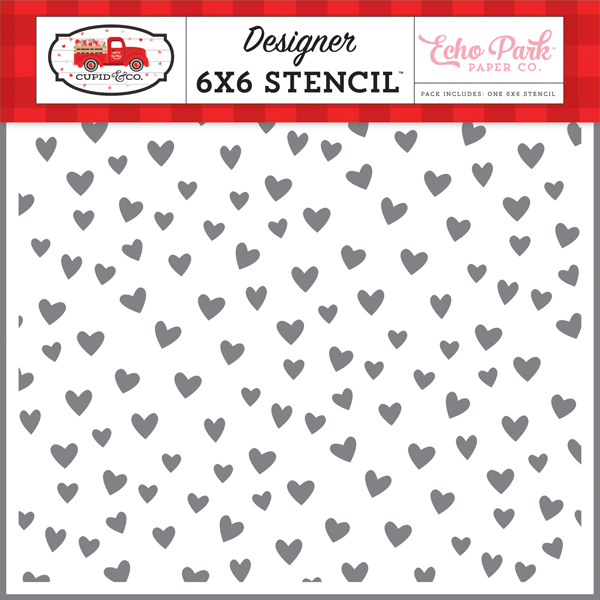 CUP227034 Love You Stencil