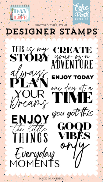 DL260049 This Is My Story Stamp Set