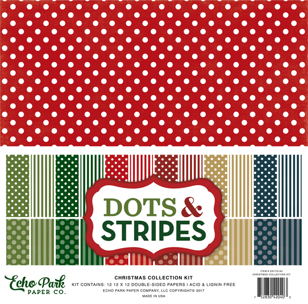 Christmas Dots & Stripes