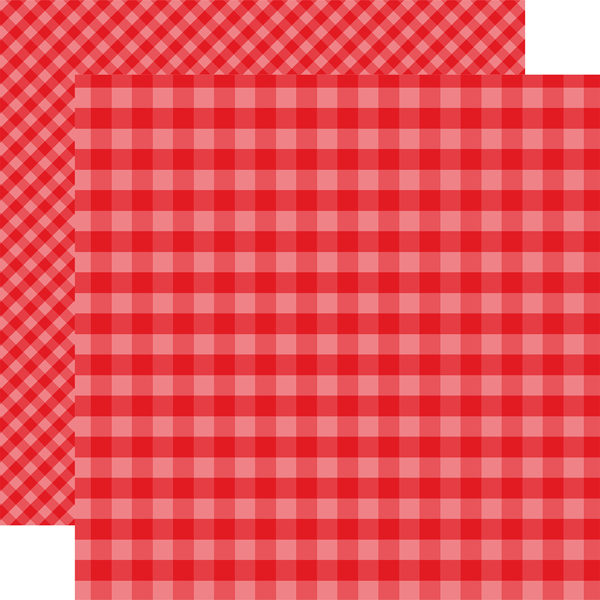 GH18041 Holly Berry Gingham