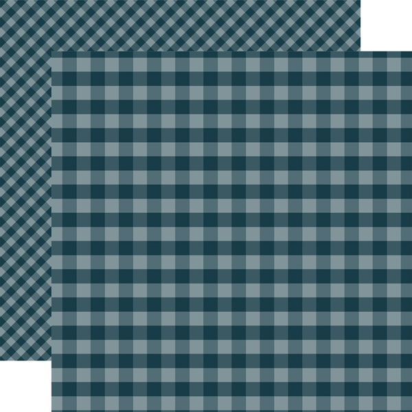 GH18044 Navy Gingham