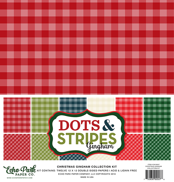 Dots & Stripes Christmas Gingham