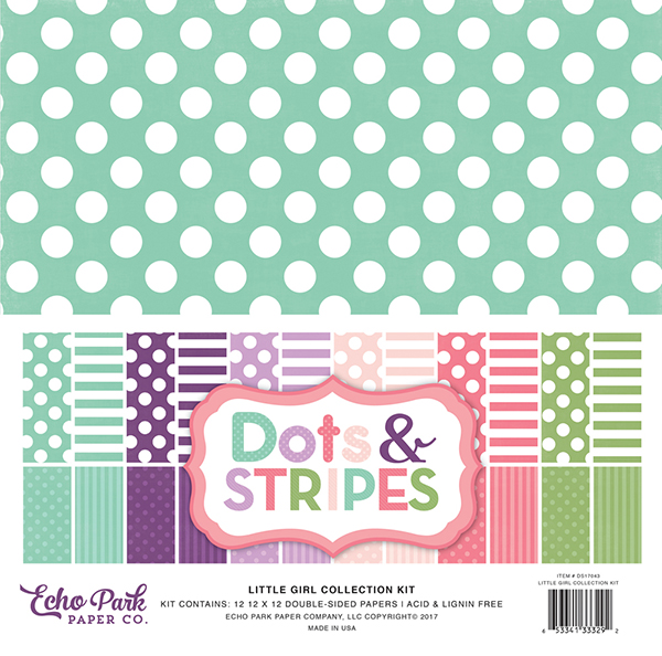 dots stripes girl