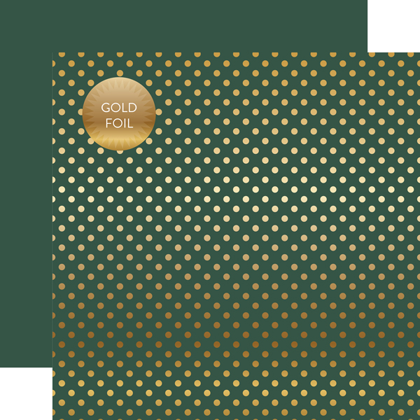 DSF18012 Gold Foil Dot Mallard