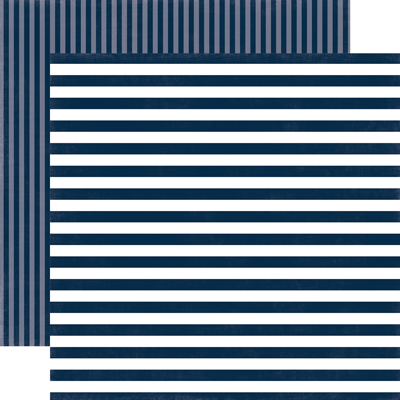 DS17099 Nautical Navy Stripe