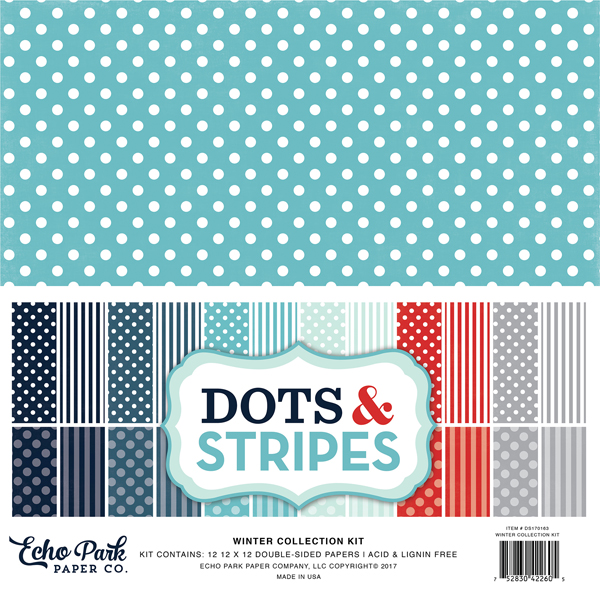 Winter Dots & Stripes
