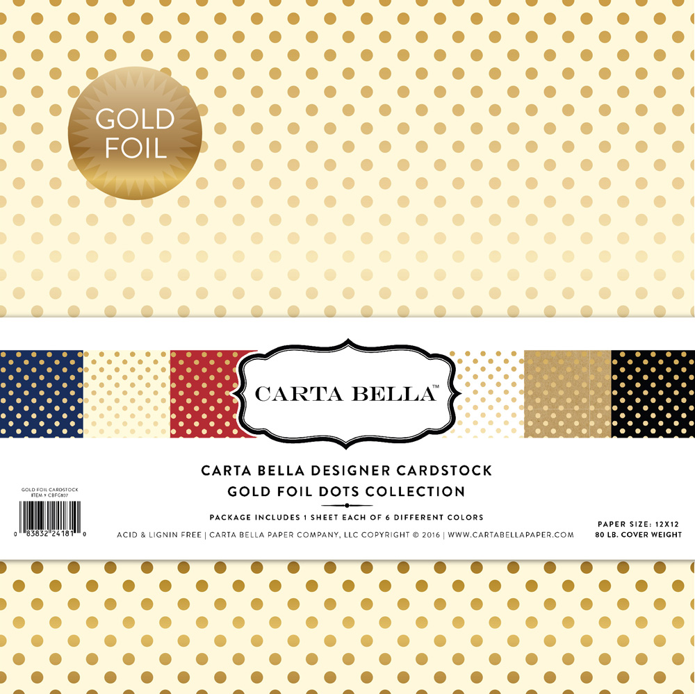 CBFG107 Gold Foil Insert
