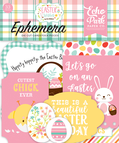 EW174024 Easter Wishes Ephemera