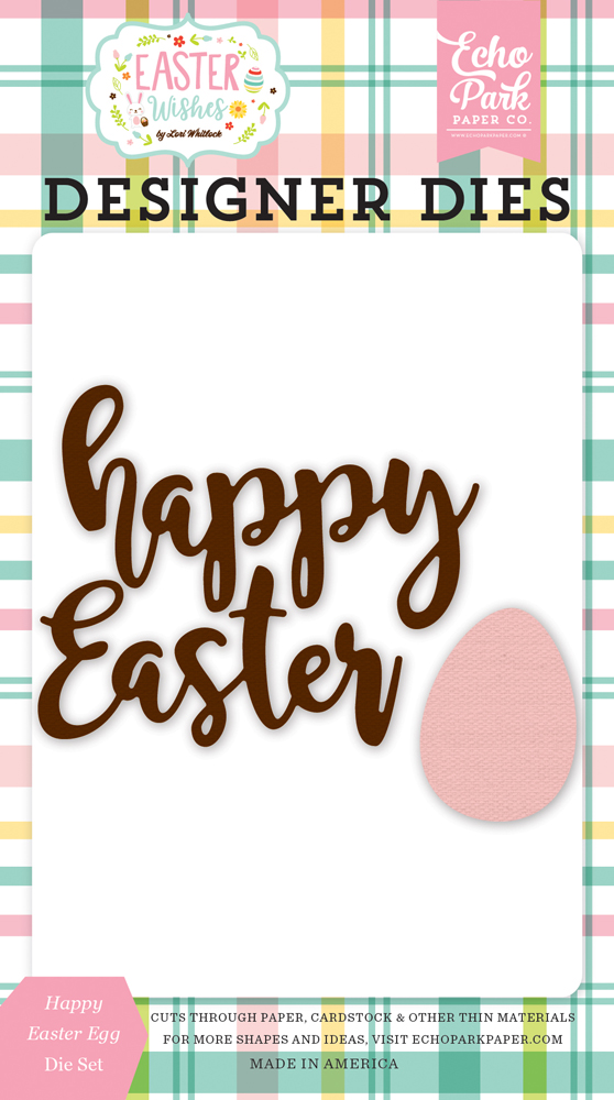 EW174041 Happy Easter Egg Die Set
