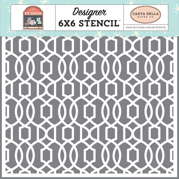 CBEV103033 Classy Fabulous Stencil