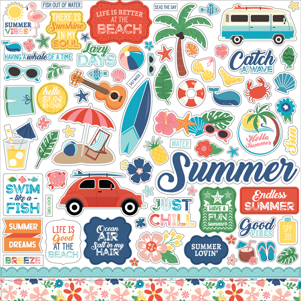 ES274014 Endless Summer Element Sticker
