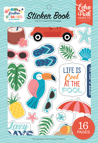 ES274029 Endless Summer Sticker Book