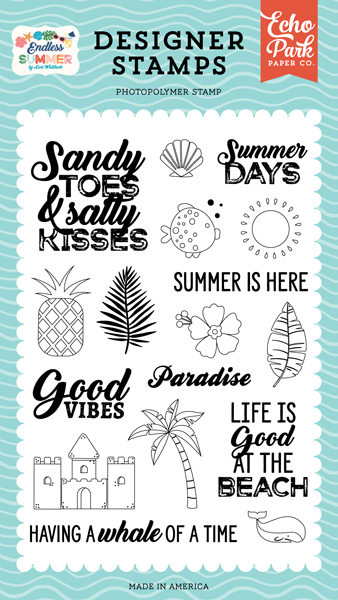 ES274043 Sandy Toes Stamp Set