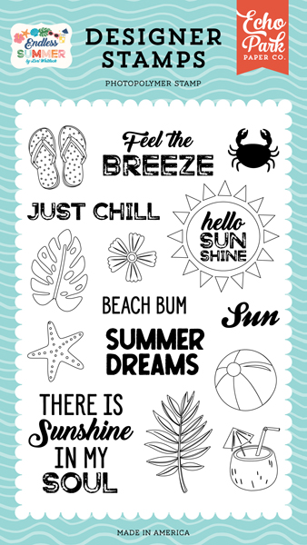 ES274044 Feel The Breeze Stamp Set