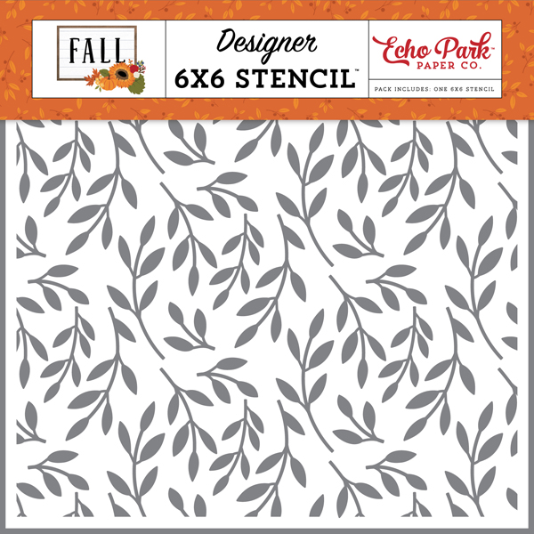FAL251036 Fall Foliage Stencil