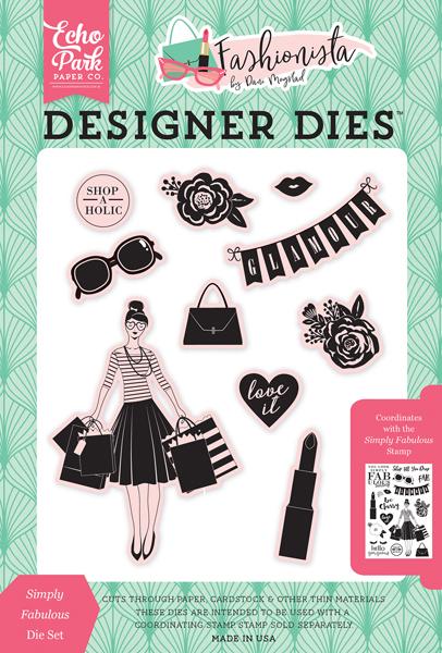 FA139041 Simply Fabulous Die Set