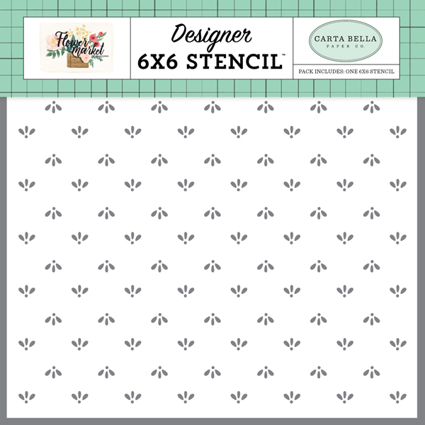 CBMK96033 Market Blackfolk Stencil